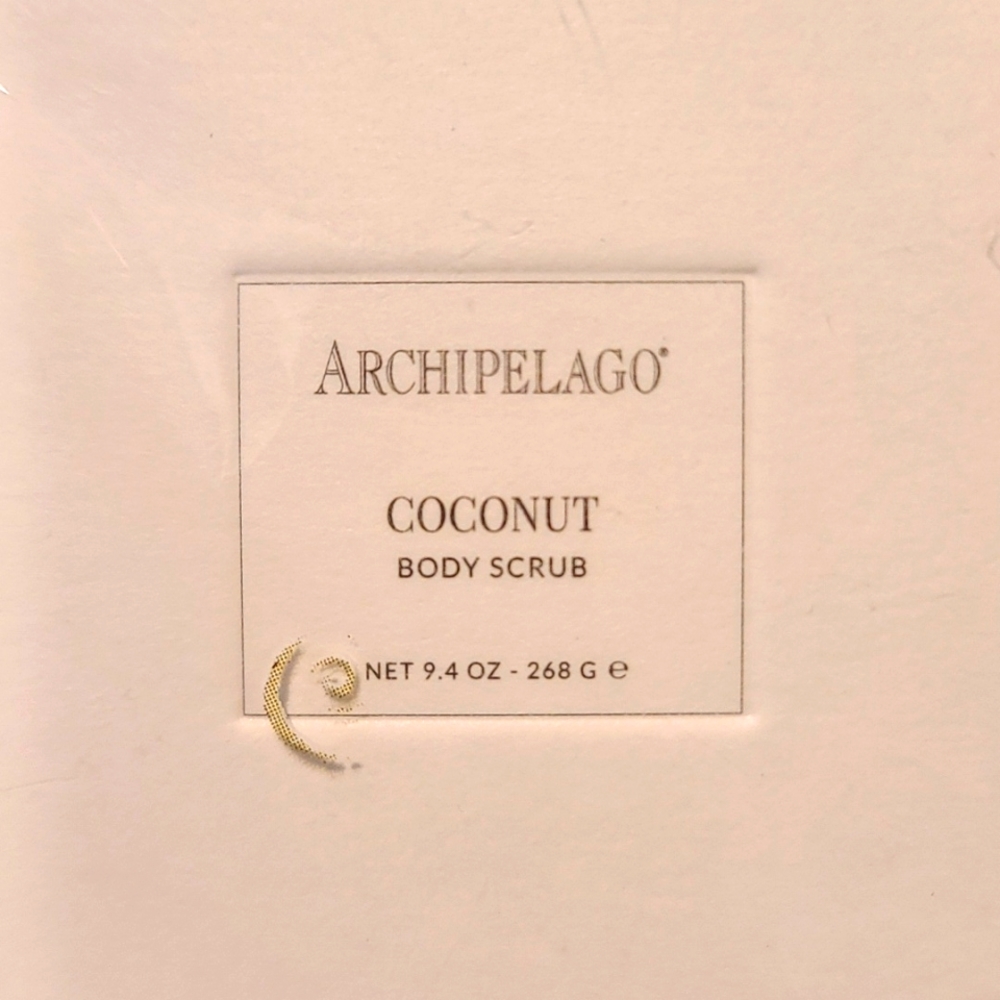 ARCHIPELAGO  coconut body scrub NWT 9.4 oz NIB *HP*